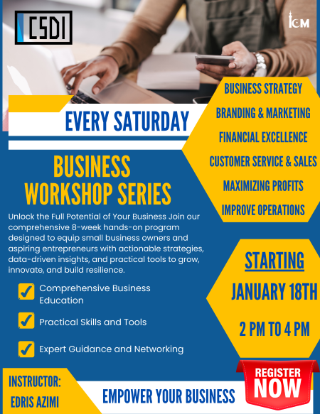 CSDI – Business Workshop Series