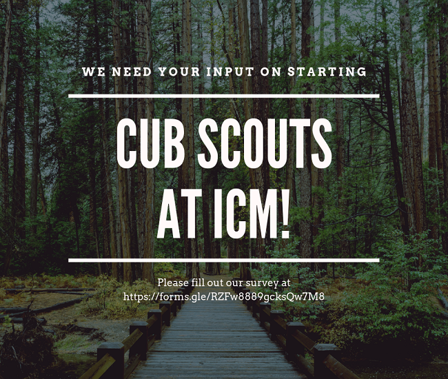 Join Cub Scouts Meeting At ICM