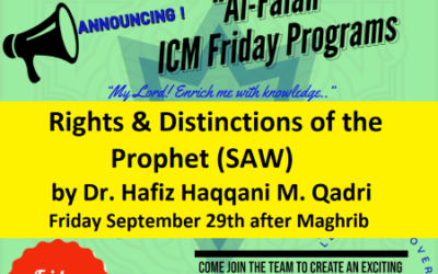 ICM Present “Al-Falah” Friday Night Halaqa
