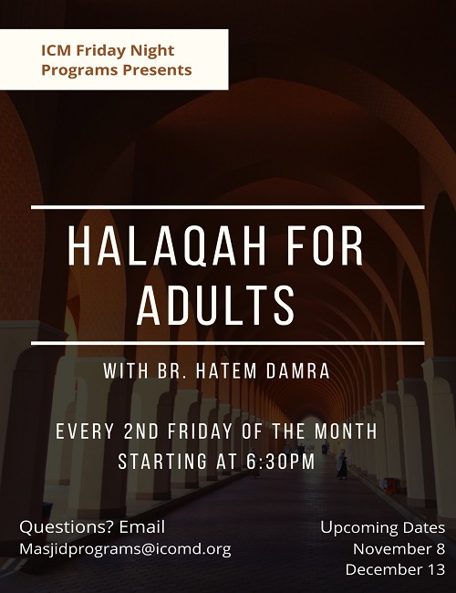 Friday Night Halaqas For Adults
