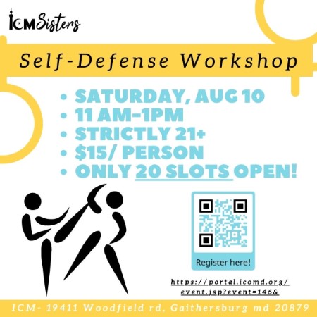 ICM Sisters Self-Defense Workshop