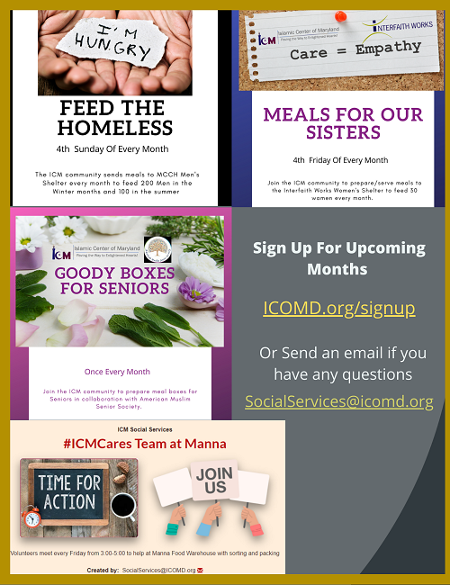 Please Signup For The Social Service Programs