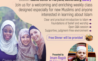 New Muslim Weekly Class
