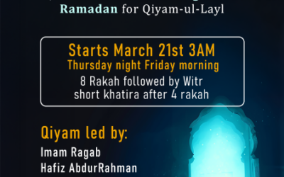 Qiyam Nights at ICM