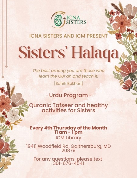 ICNA Sisters – Tafseer and health