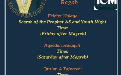 Weekly Program with Imam Ragab