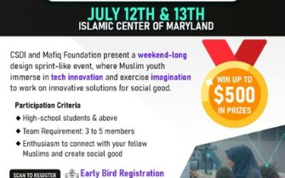 CSDI- MY-HACK Muslim Youth Hackathon