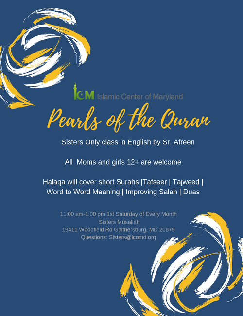 Sisters Halaqa: Pearls of the Quran