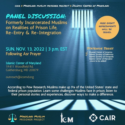 CAIR Maryland Muslim Prisoner Project