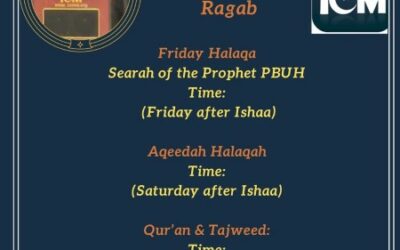 Weekly Program with Imam Ragab