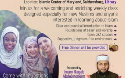 New Muslim Weekly Class