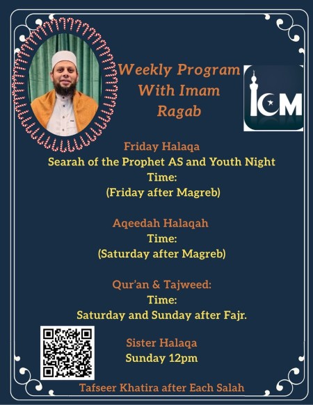 Weekly Program with Imam Ragab